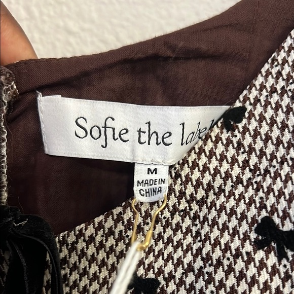 Black and White Patterned Dress - Picture 2 of 6